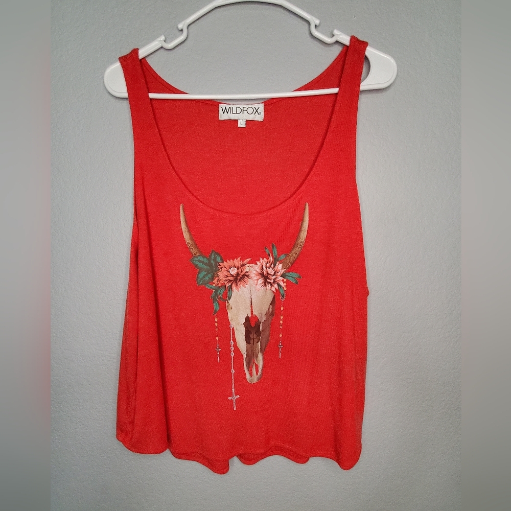Wildfox Desert Dahlia Tank Top Size L